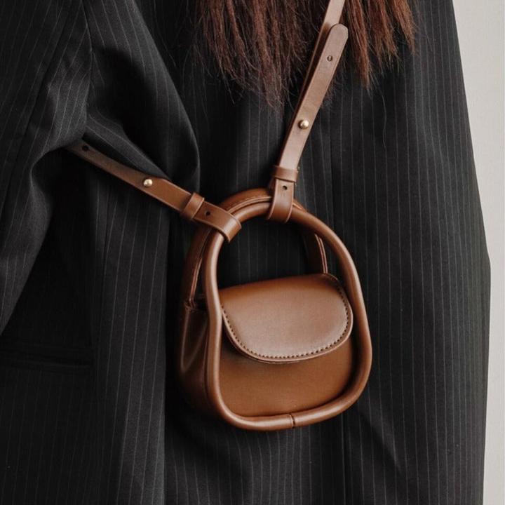 Image du produit Only-Bags.Store Mini sac rétro crossbody, sac de selle à l'épaule, sac à main mignon occasionnel & porte-monnaie