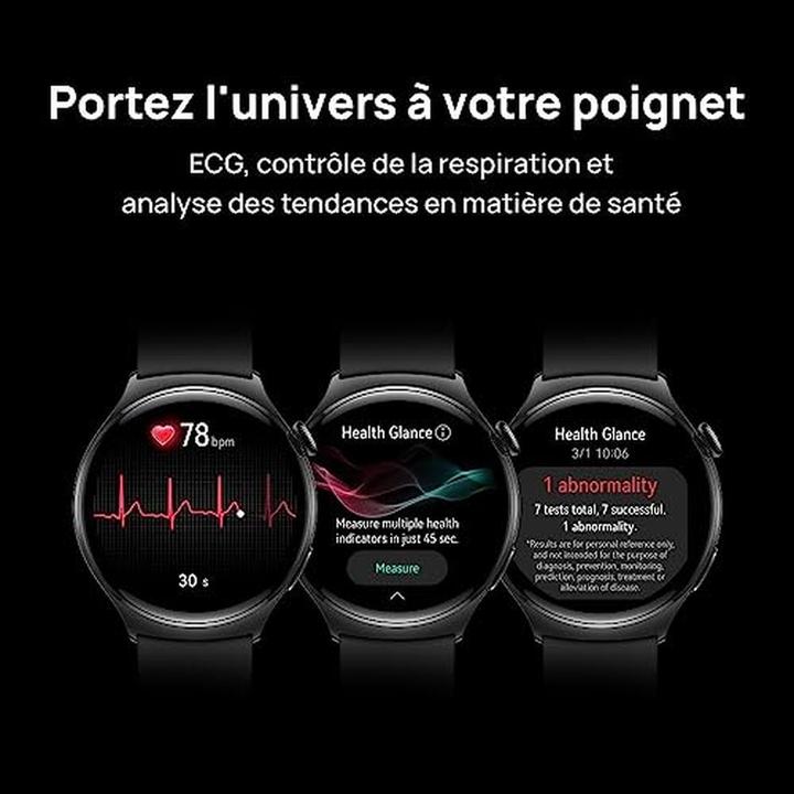 Productafbeelding Huawei Smartwatch met ECG-analyse, gezondheidsmonitoring, eSIM, dubbele batterijmodi, compatibel met