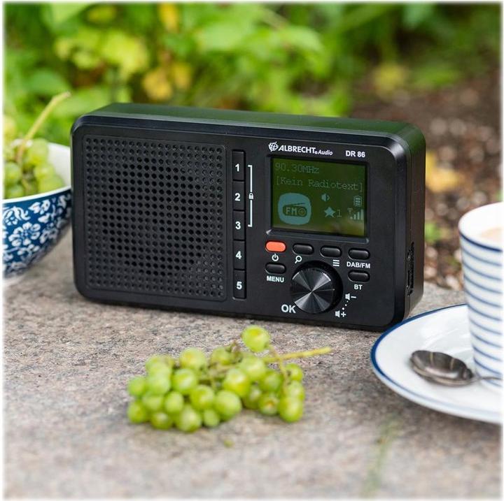 Image du produit Albrecht DR 86 Senior (DAB+ DAB, FM, Bluetooth)
