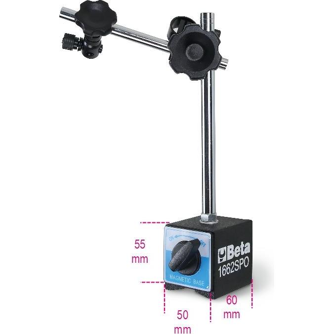 BETA 016620800 1662Sp0-Magnetischer Ständer 65x50x55 AxBxH mm, Accessori per saldatore