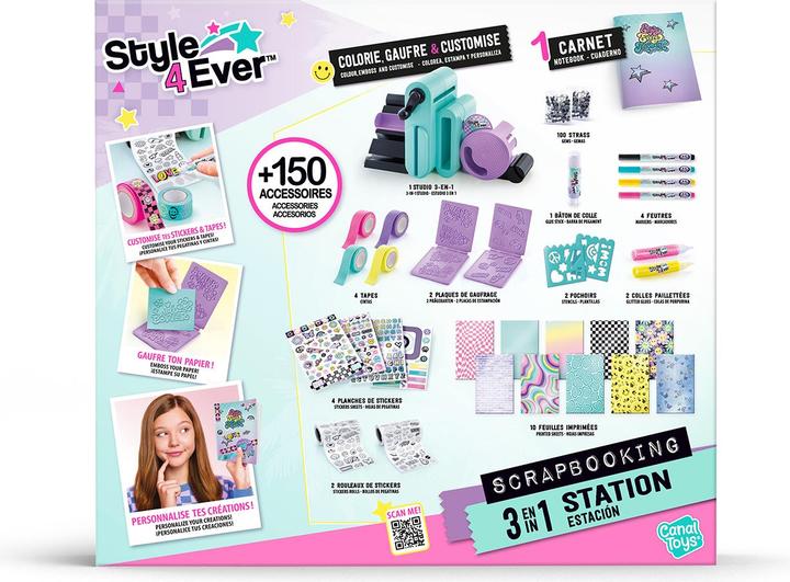 Produktbild Canal Toys Scrapbooking Studio (Lila, Türkis)