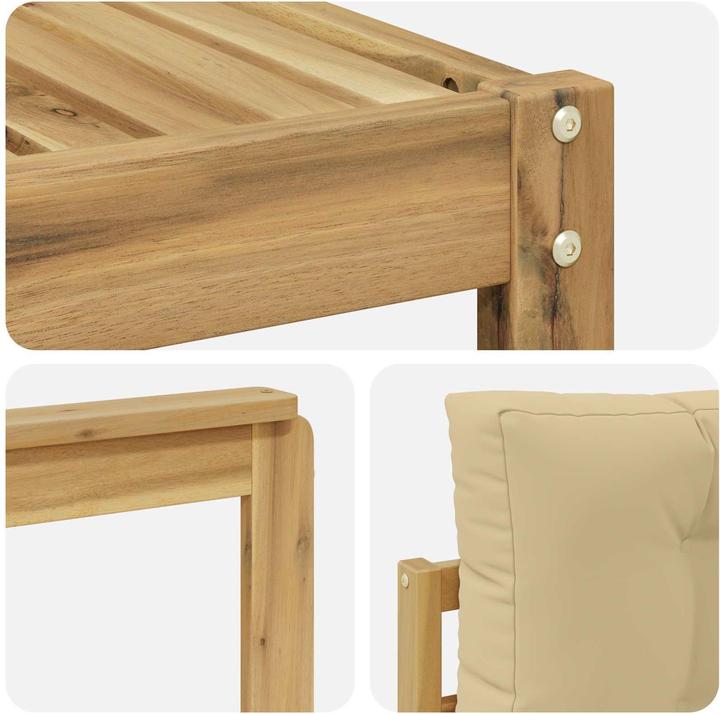 Produktbild vidaXL Outdoor-Sofagarnitur