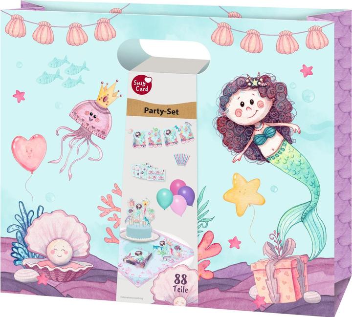 Produktbild Susy Card SUSYCARD Party-Tasche Mermaid Set klein 8-teilig (1 Stk.)