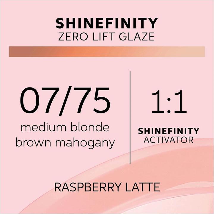Produktbild Wella Shinefinity (07/75 - Raspberry Latte)