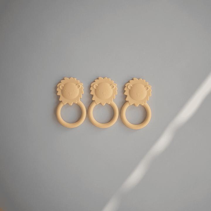 Actual product image Mushie Teething ring Lion