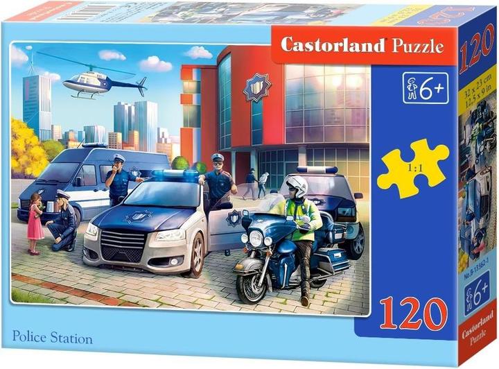 Produktbild Castorland Police Station Puzzle 120 Teile (120 Teile)