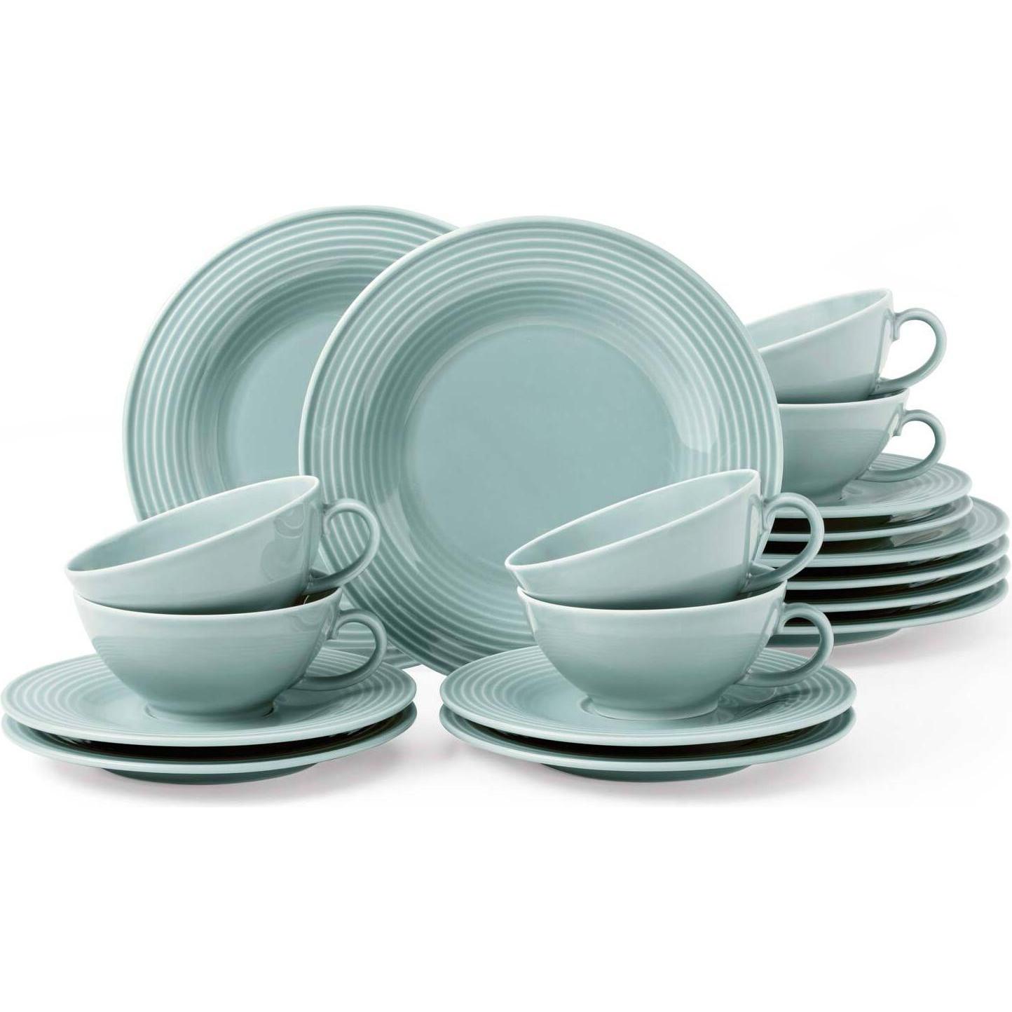 Seltmann, Geschirrset, Beat Color Glaze Teeservice (6 Stück)