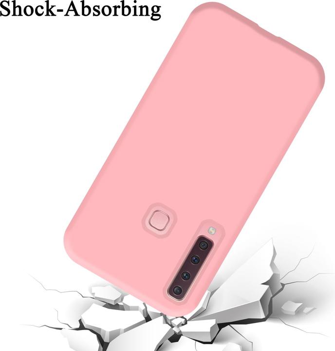 Produktbild Cadorabo TPU Liquid Silicone Case Hülle für Samsung Galaxy A9 2018 (Samsung Galaxy A9 (2018))