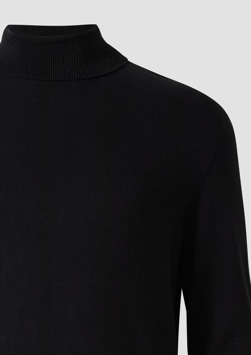 Immagine prodotto S.Oliver Strickpullover Rollkragenpullover aus Baumwolle (XXL)