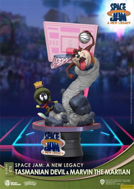 Actual product image Beast Kingdom Space Jam 2 D-Stage : Taz + Marvin