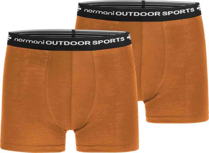 Normani 2er Pack Herren Merino Boxershorts Unterhose - 7692
