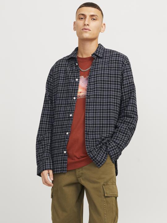Produktbild Jack & Jones Jorjoshua Flannel Check Shirt Ls Ln (L)