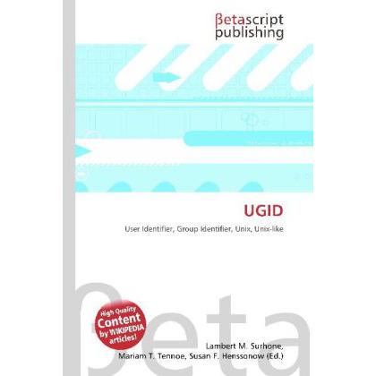 Ugid, Fachbücher von Lambert M. Surhone, Mariam T. Tennoe, Susan F. Henssonow