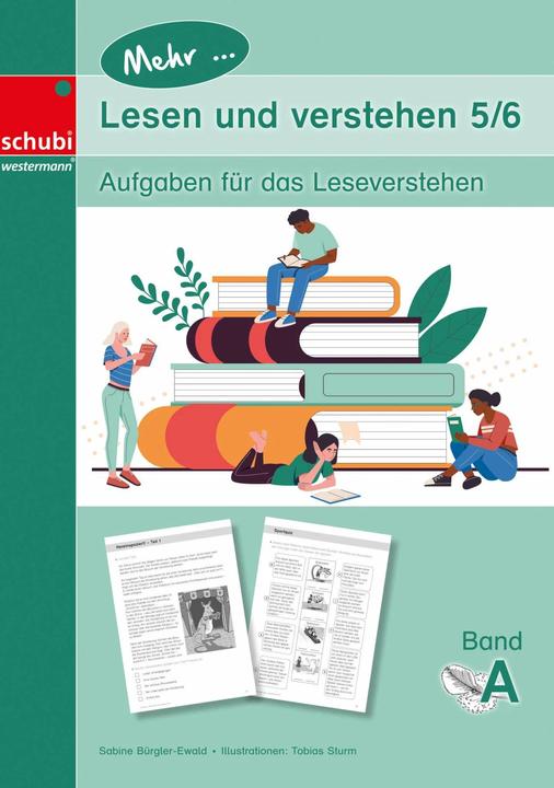 Produktbild Mehr... Lesen und verstehen 5/6 Band A (Deutsch, Sabine Bürgler-Ewald, 2023)