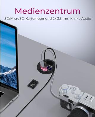 Immagine prodotto Icy Box IB-Hub1404A (USB-A, 3 porte)