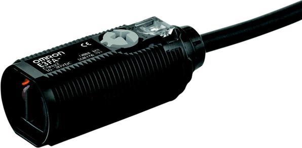 Produktbild Omron Industrial Automation M18 sensor diffuse 300mm PNP 2m