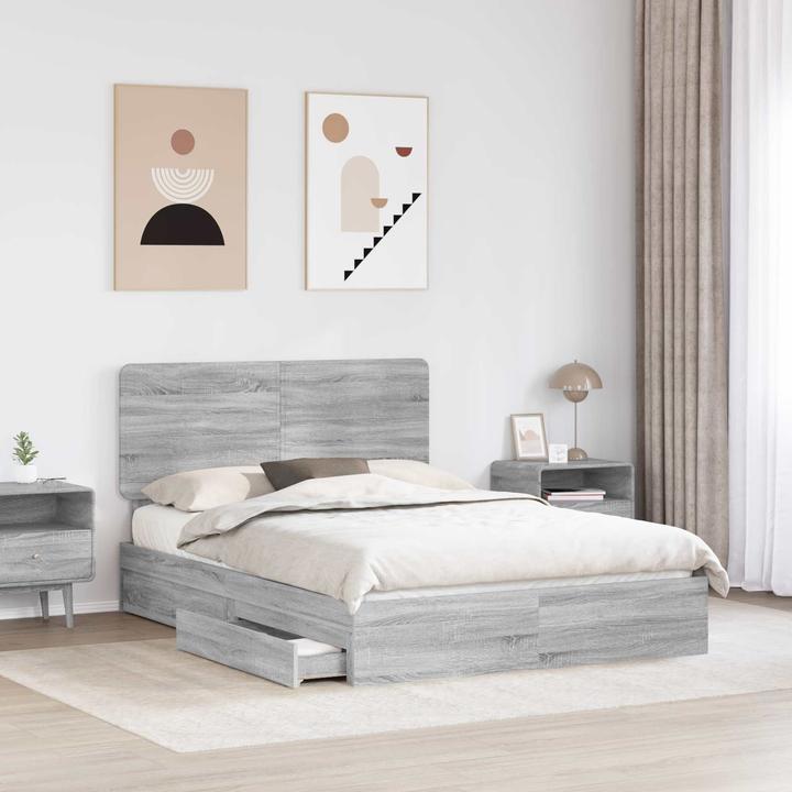 Actual product image vidaXL Aufbewahrungsbettgestell (150 x 200 cm)