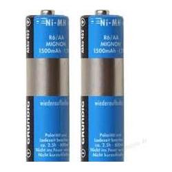 Thumbnail - Grundig Akkupack 462 (2 Stk., AAA, 650 mAh), Batterien + Akkus
