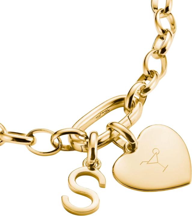 Immagine prodotto Thomas Sabo Charm-Anhänger Herz Connect vergoldet (Argento)