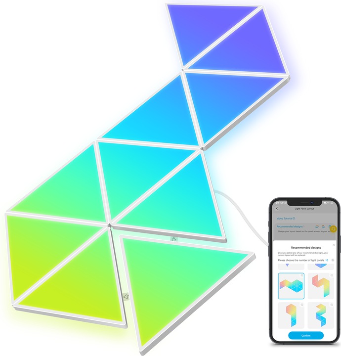 Produktbild Govee Triangle (0 lm)