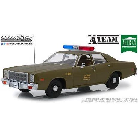 Greenlight Collectibles 1977 Plymouth Fury U.S. Army Police