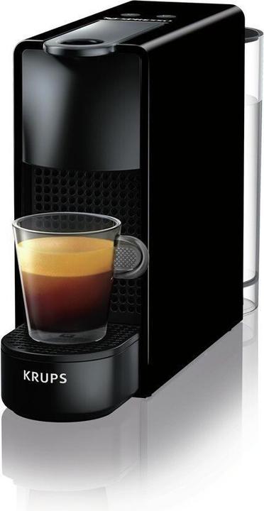 Actual product image NESPRESSO Krups Essenza Mini Piano Black Pod Coffee Machine 06 Litres Black