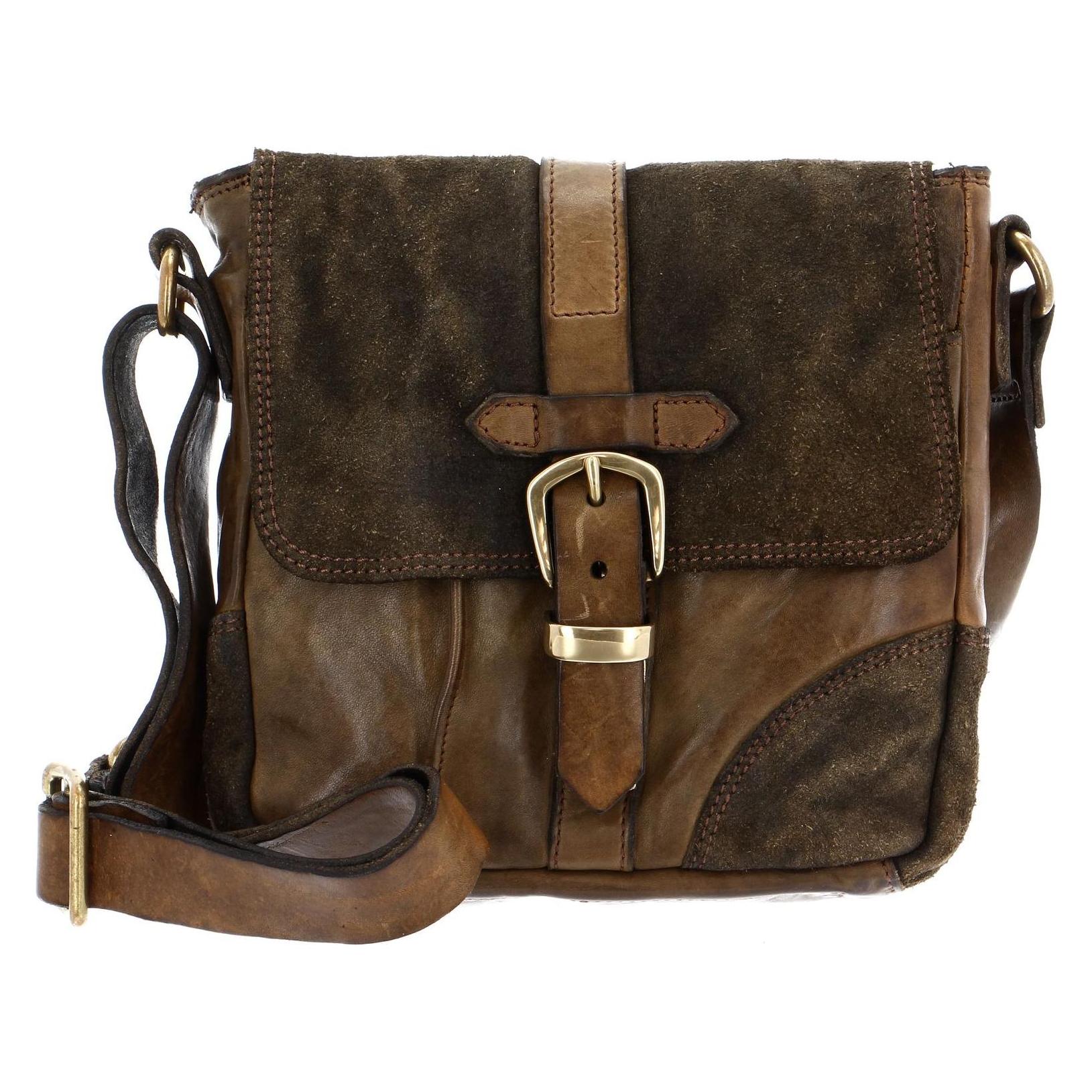 Campomaggi, Unisex, Handtasche, Crossbody Bag, Grün