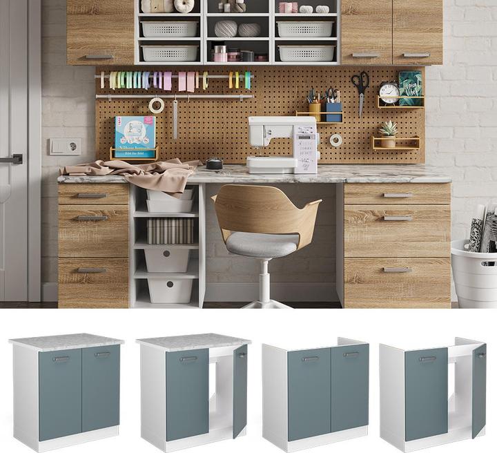 Produktbild Vicco R-Line mit Türen, ohne Arbeitsplatte