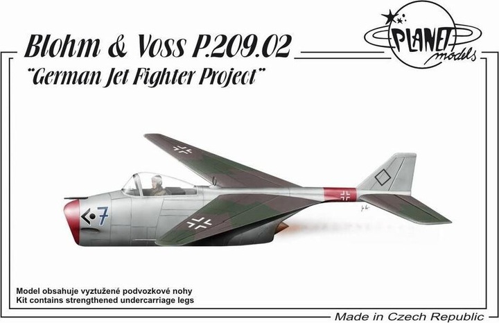 Produktbild Planet Models Blohm & Voss P.209 German Jet Fighter Project