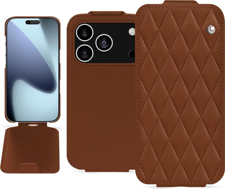 Actual product image Noreve Vertical leather shell (Apple iPhone 17 Pro Max)