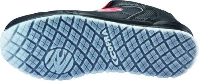 Actual product image Cofra unisex S1P safety shoes "MEAZZA" RUNNING black size 40 (S1P, 40)