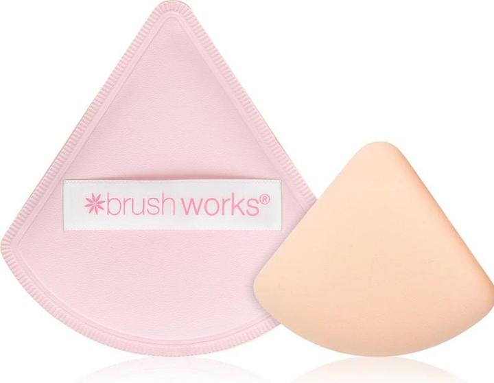 Actual product image Brush Works Triangular Pillow Puff Duo