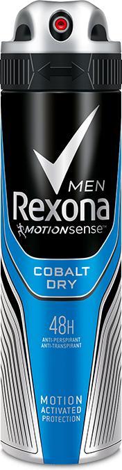 Actual product image Rexona Cobalt Dry 150ml (Spray, 150 ml)