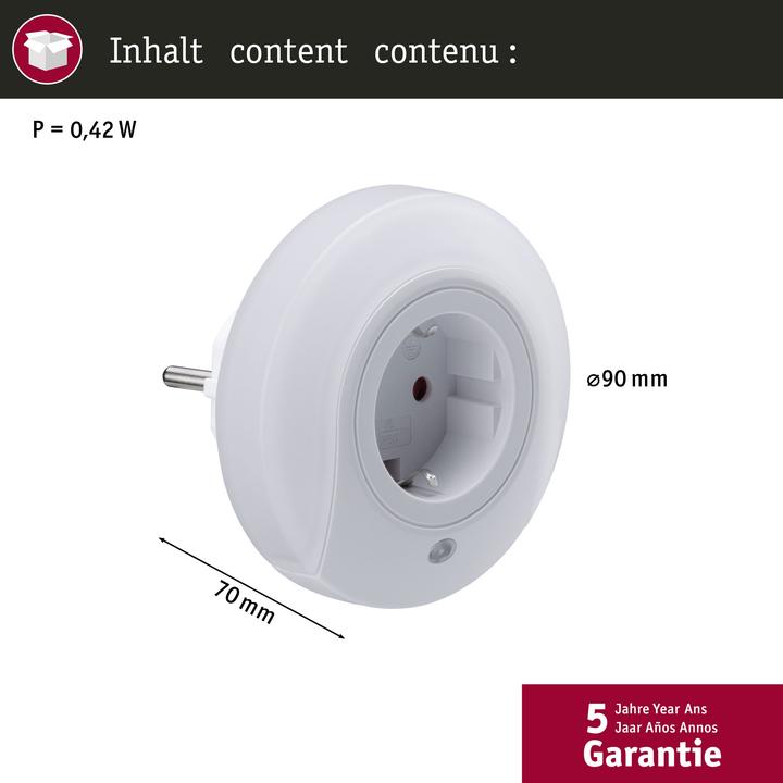 Produktbild Paulmann Nachtlicht Esby