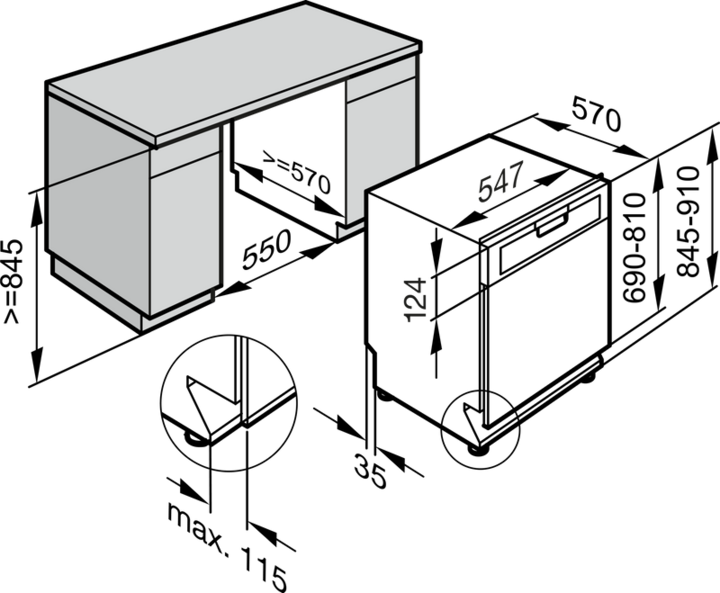 Image du produit Miele G 3625-55 SCi