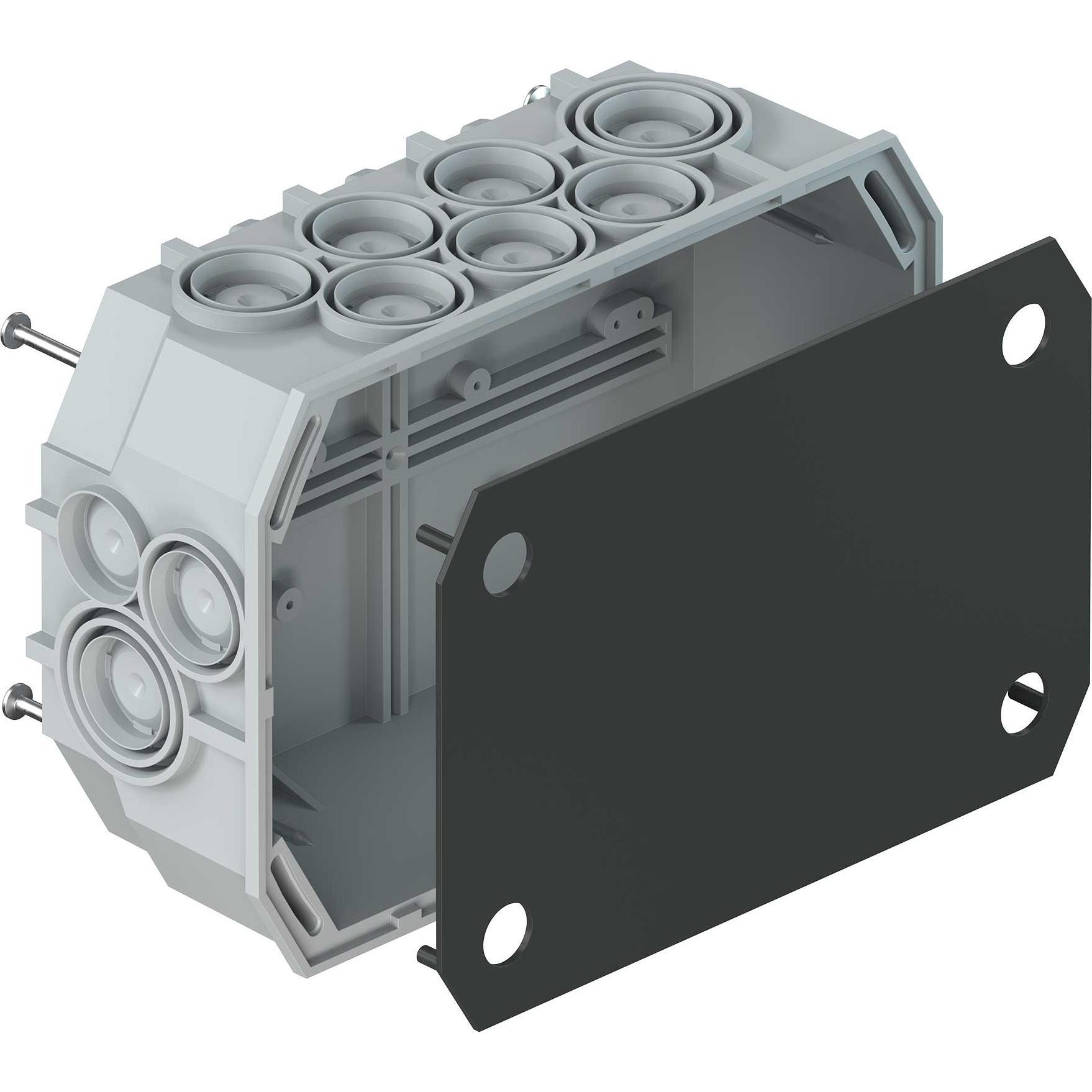 Kaiser, Abzweigdose, KAI 9912.01 Verbindungskasten 175x120x65 mm