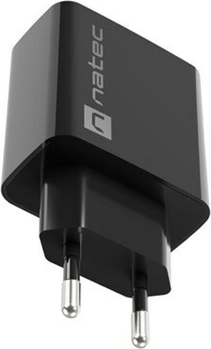 Produktbild Genesis NATEC ŁADOWARKA SIECIOWA RIBERA USB-A 18W CZARNA NUC-2058 (18 W)