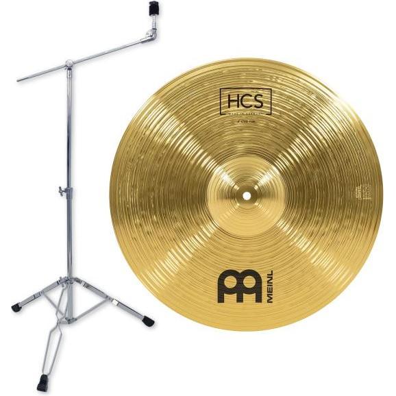 Meinl HCS 18 Crash-Ride mit Galgen-Beckenständer (Becken), Becken