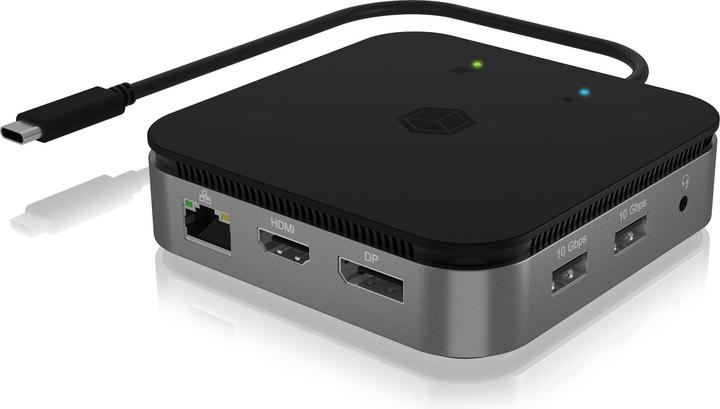 Produktbild Icy Box IB-DK408-C41 (USB-C, 7 Ports)