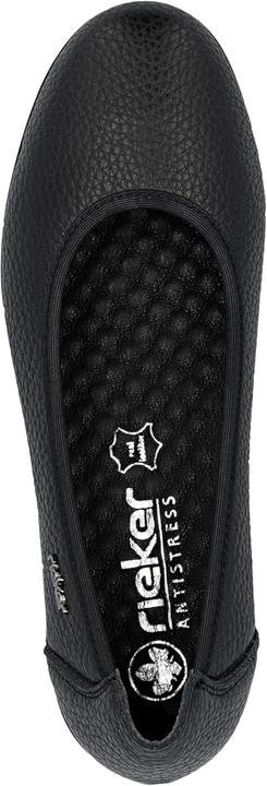 Produktbild Rieker Dames L5360 Ballerina, zwart, 39 EU, zwart, 39 EU (39)