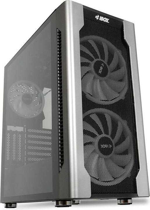 Actual product image iBox Enclosure I-Box Chiron Zh68 Gaming (ATX, mATX, Mini-ITX)