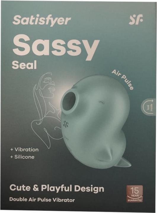 Productafbeelding Satisfyer Sassy Seal Lucht Pulse Vibrator