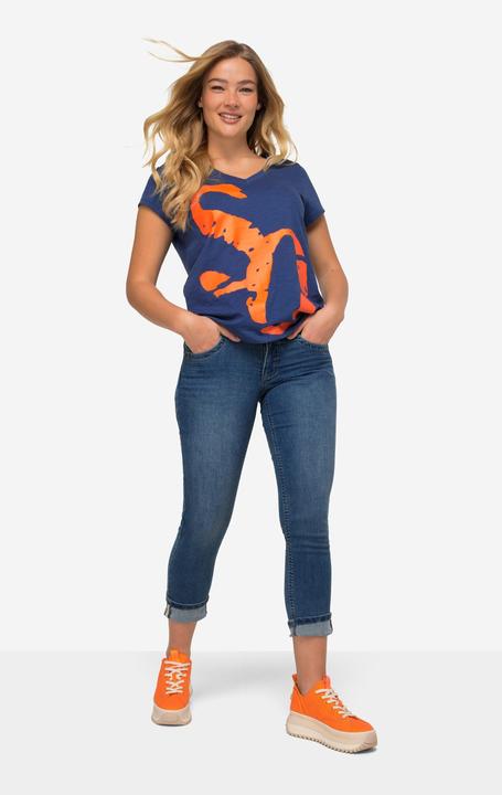 Image du produit Laurasøn Slimjeans, 7/8-Länge, 5-Pocket (54)