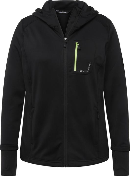 Image du produit Ulla Popken Veste en molleton HYPRAR, imprimé réfléchissant, capuche, passe-pouces intégrés (42, 44)