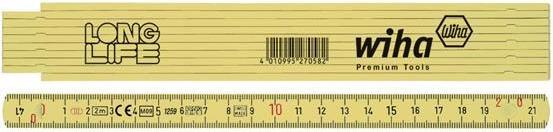 Actual product image Wiha Folding rule 2 m polyamide longlif (2 m)