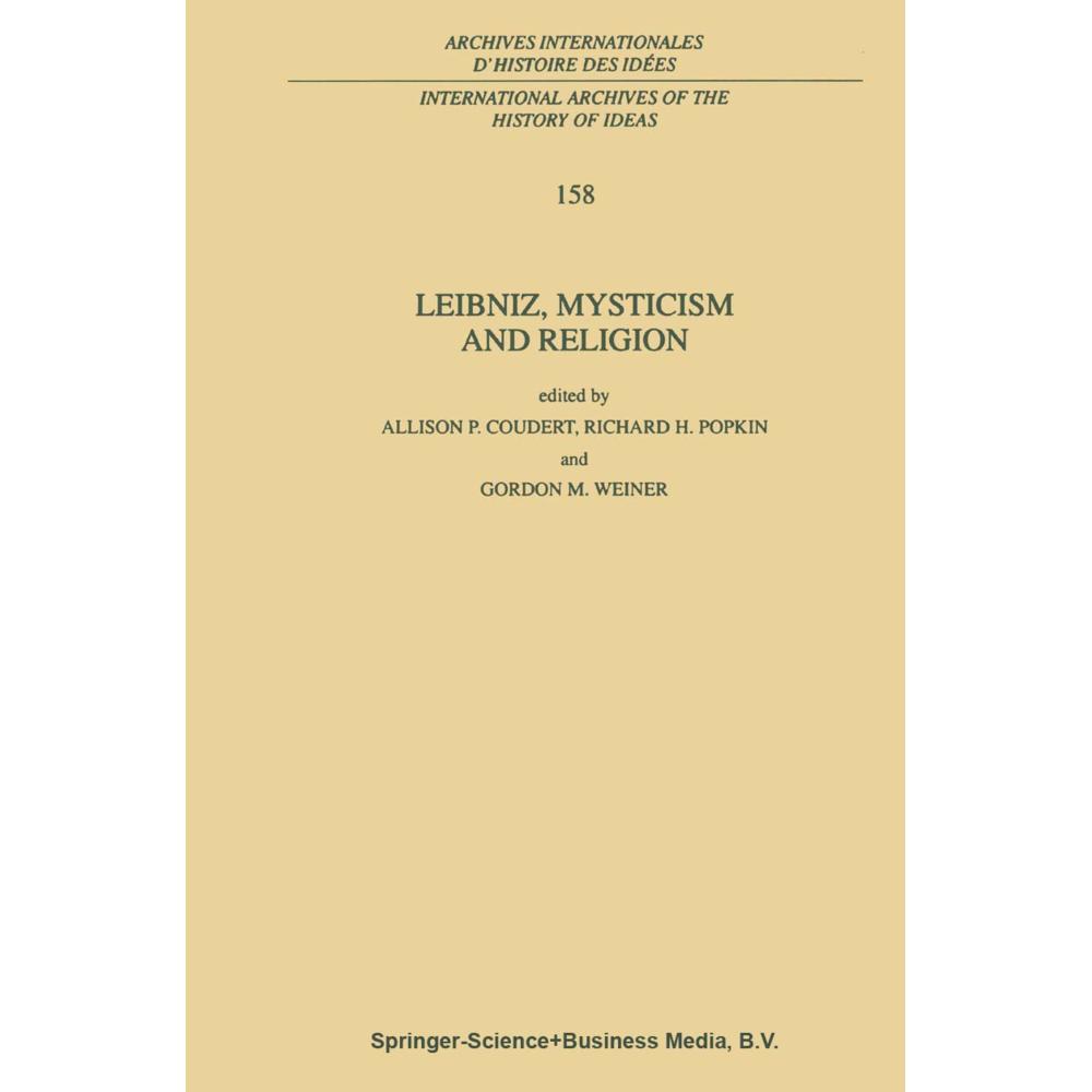 Leibniz, Mysticism and Religion, Sachbücher
