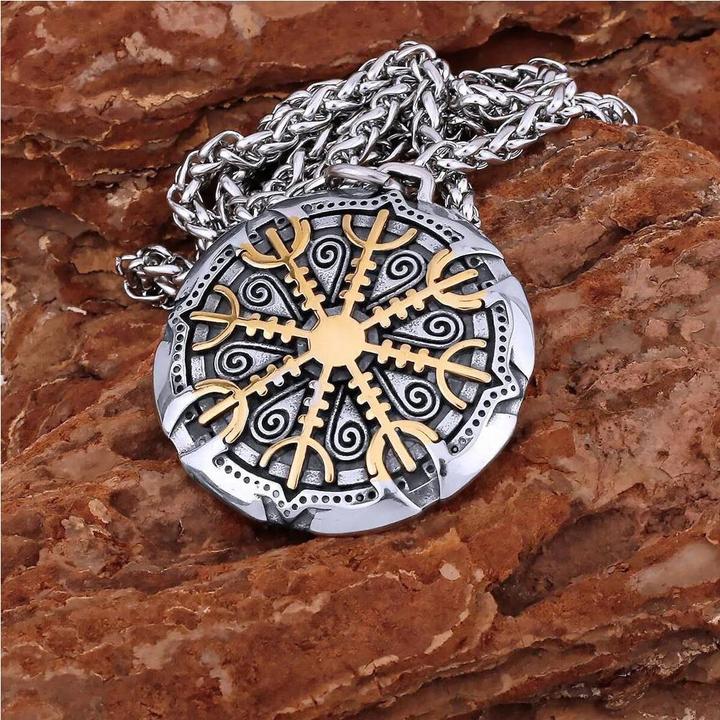 Actual product image Perlstein Celtic compass (Stainless steel)
