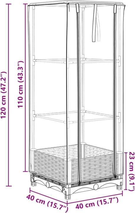 Immagine prodotto vidaXL Hochbeet