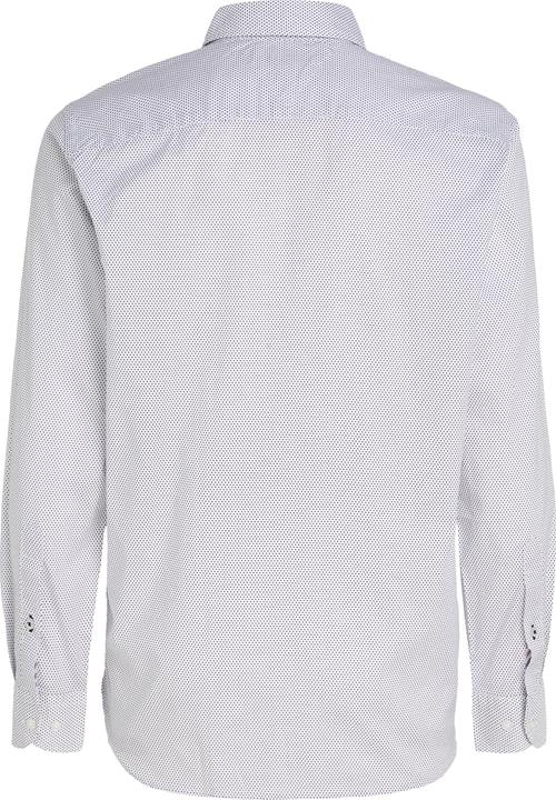 Image du produit Tommy Hilfiger Mini Print Shirt Regular Fit White/Carbon Nav (L)