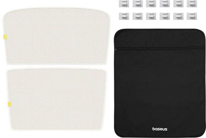 Productafbeelding Baseus Zonnescherm Double Layer Versie T-Space voor Tesla Model 3 (wit)